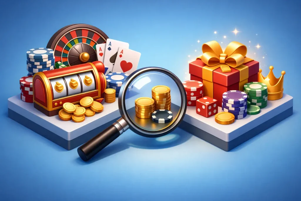 Bonus de bienvenue casino comparatif fiable