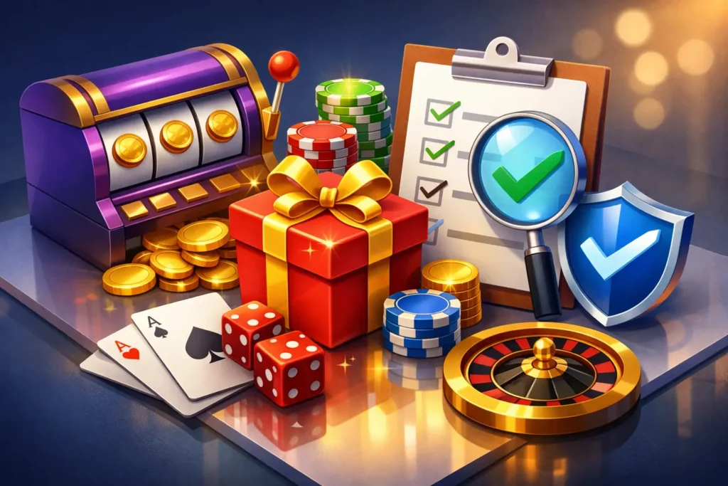 Nouveau casino bonus fiable - que vérifier